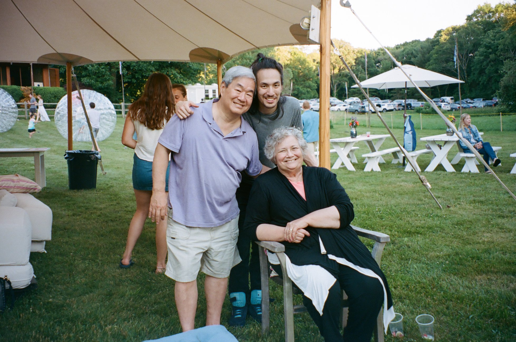 Family Photo with Ed, his late wife Carol, and his son Jonny