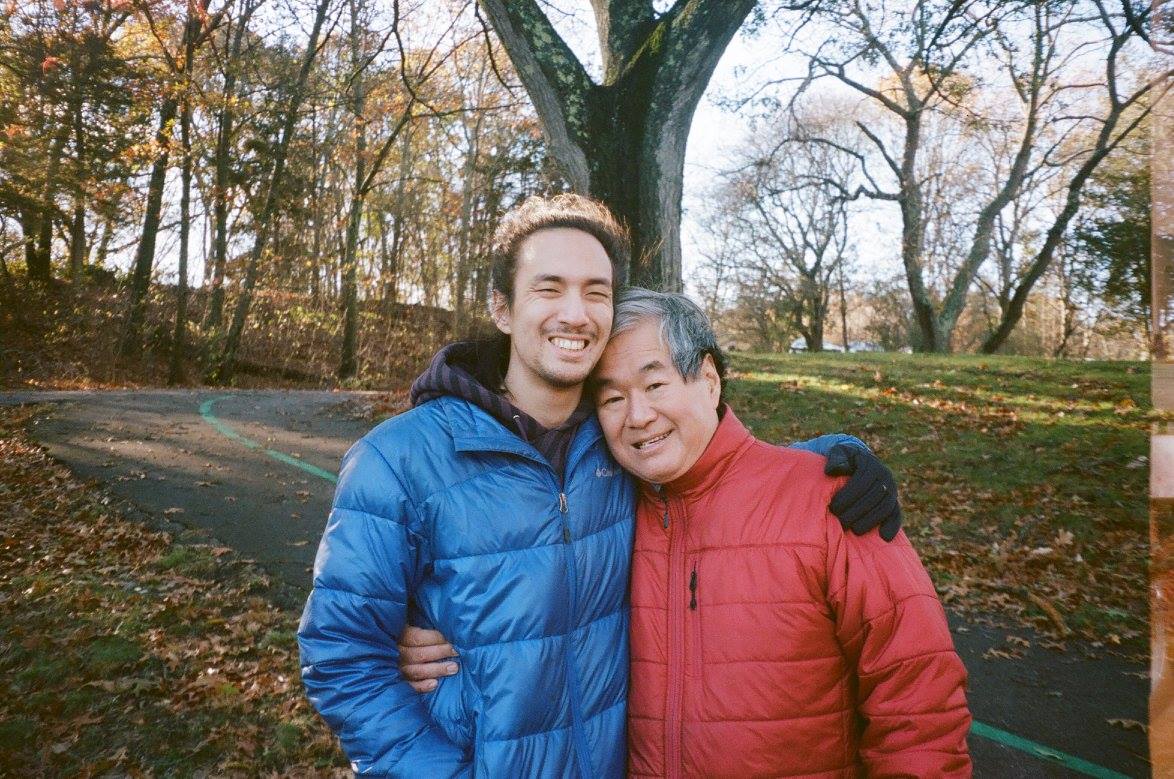 Photo of Jonny and his father Ed